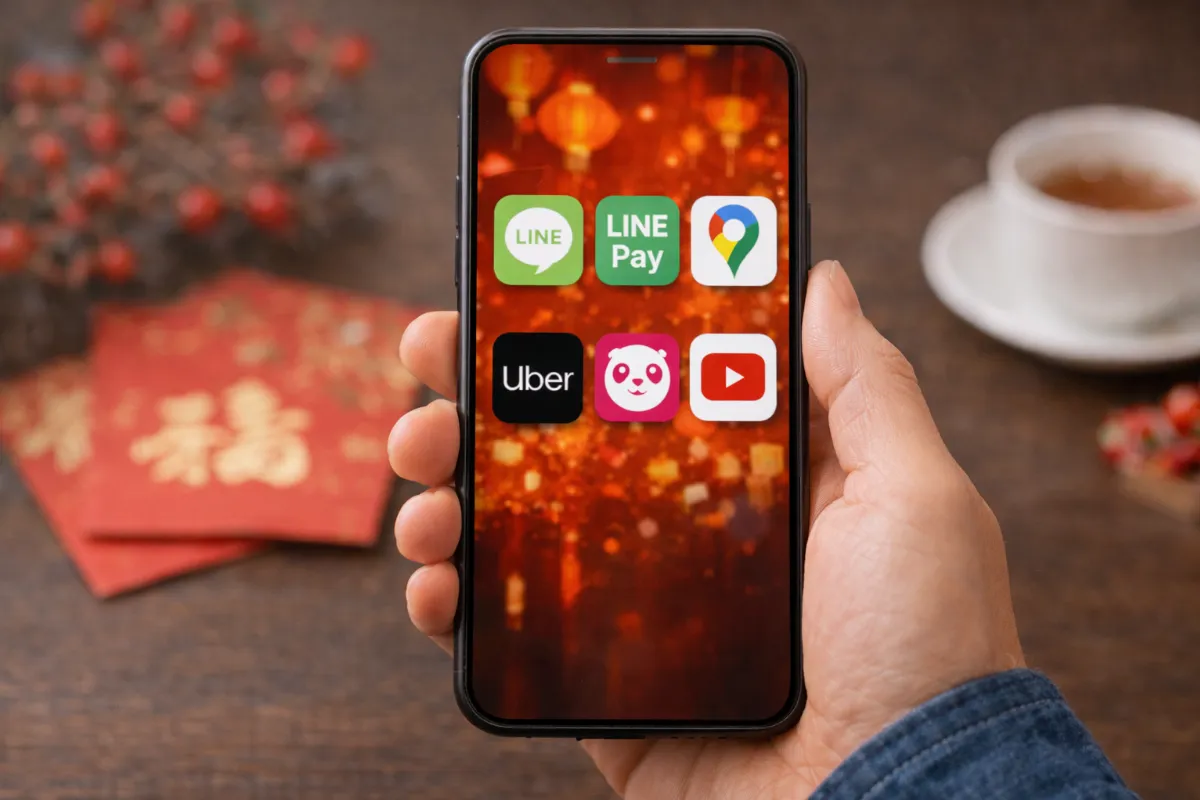 過年6大App 現代人的春節數位日常